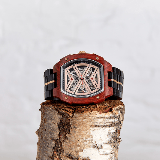 The Mahogany: Wood Watch for Men