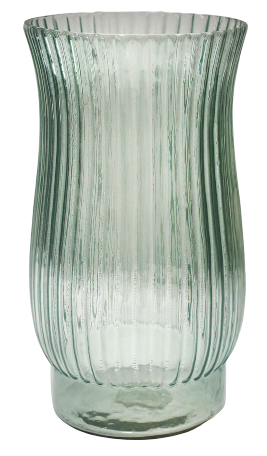 Airlie Ribbed Vase Sage Green Medium