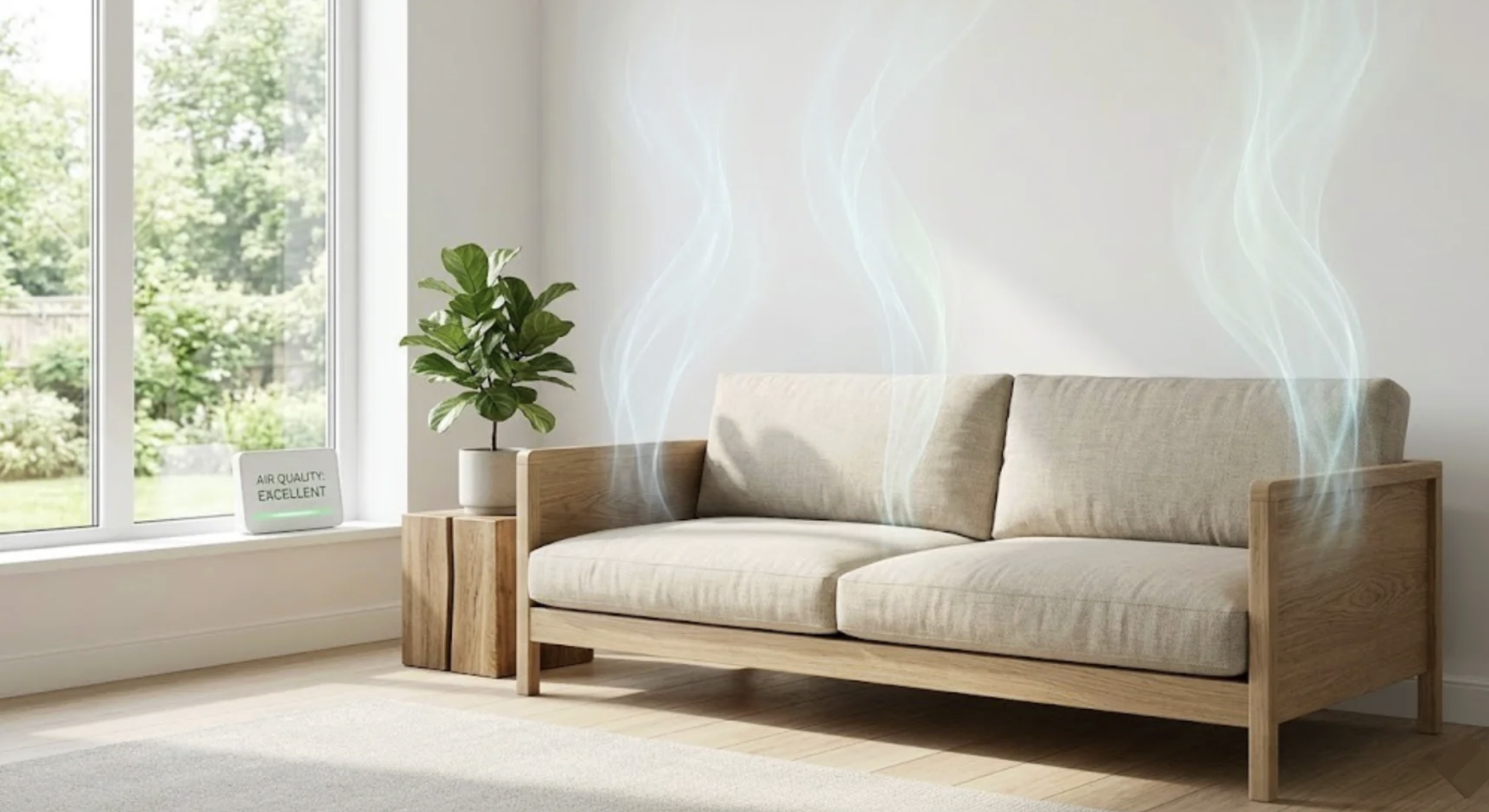 sofa releasing harmful chemicals