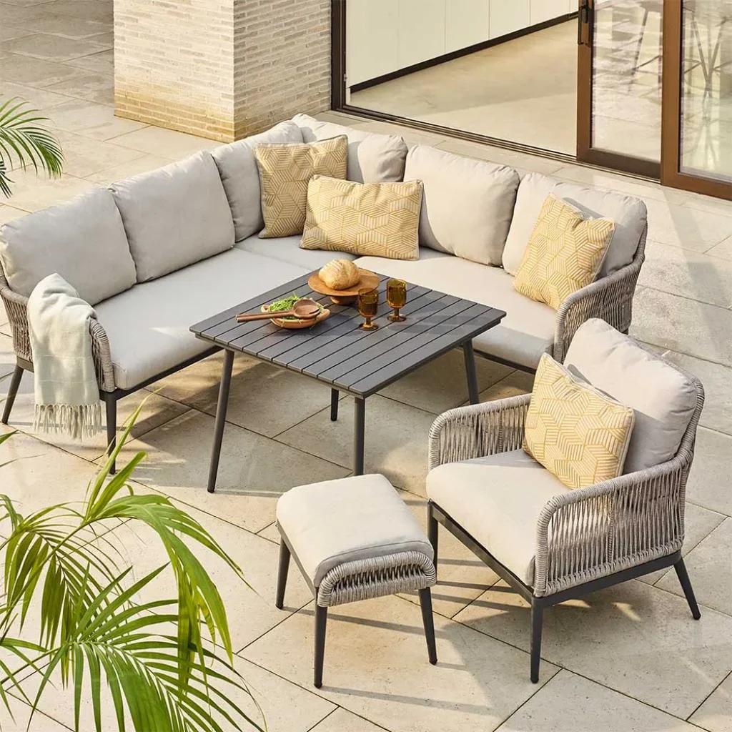 Stunning Eco Garden Sets in the UK for a Sustainable Luxury Patio (2026) atkin and thyme celia modular dining set with lounge chair atcel02 2 1 2