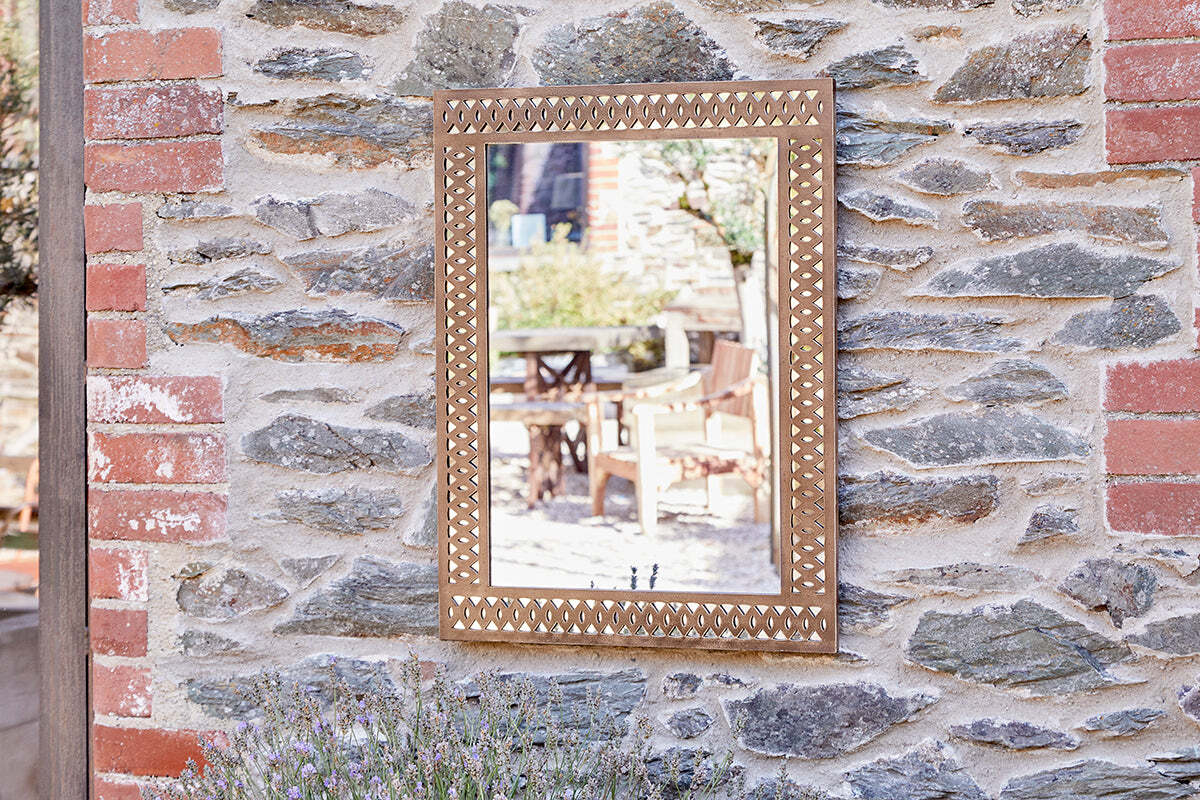 Bahula decorative outdoor mirror